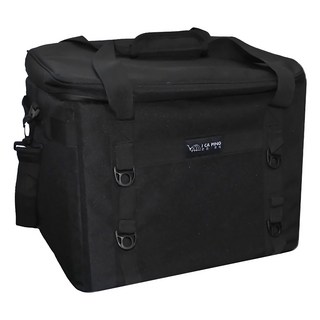 ICAPING 牛津布保冷袋 黑色 尺寸40x28x35cm, 40L