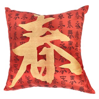 Mexsmon 美思夢 新春福抱枕, 新春福抱枕 紅色 + 黃色