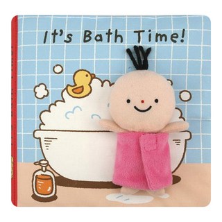 K's Kids 奇智奇思 趣味互動布娃娃書 洗澡時間到囉!棉質布書,多重互動設計,學習英文, 布書