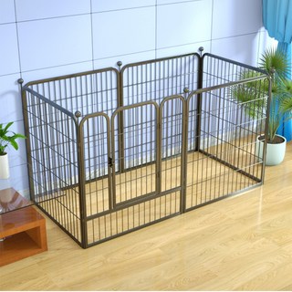 室內寵物圍欄 Set 4片 防攀爬型 可自由拼裝 尺寸100-180cm, 黑色, 1組