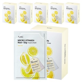 AHC 微導壓力維他命亮白面膜 33ml, 10片, 6盒