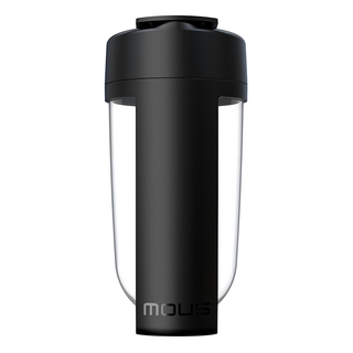 澳洲 MOUS Fitness 運動健身搖搖杯 800ml 黑色 獨特模組化設計 不含BPA, 1個