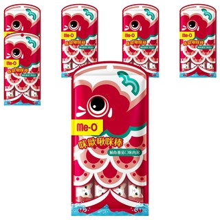 Me-O 咪歐 啾咪棒貓肉泥, 鮪魚 + 番茄, 60g, 6袋