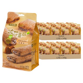 巧戀 流芯蛋酥 松露, 140g, 24包