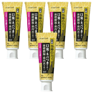 SUNSTAR 三詩達 含鹽牙膏 敏感護理, 82g, 5條