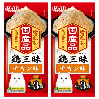 INABA CIAO 啾嚕 豪華魚三昧餐包, 雞肉, 180g, 2袋