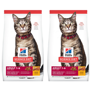 Hill's 希爾思 SCIENCE DIET 1~6歲成貓 特調食譜 乾糧, 雞肉, 2kg, 2袋