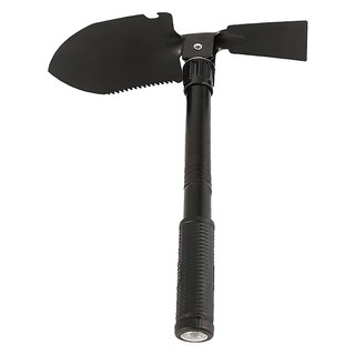 SELPA 戶外折疊鏟 小號, 黑色, 1支
