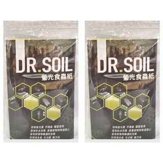 DR.SOIL 土博士 螢光食蟲紙, 260g, 2個