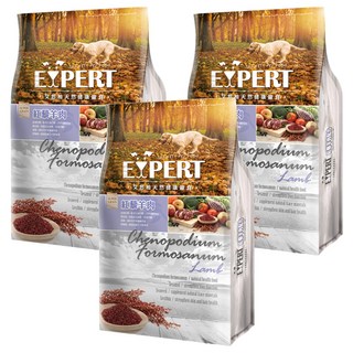 福壽實業 EXPERT 艾思柏 成犬專用配方飼料, 紅藜羊肉, 1.5kg, 3袋