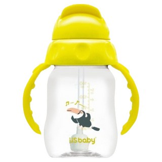 US baby 優生 輕鬆開練習杯 TRITAN材質, 大嘴鳥, 160ml, 1個