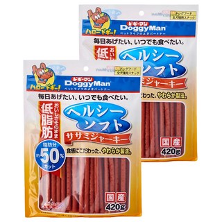 DoggyMan 多格漫 犬用 低脂軟雞肉條, 雞肉, 420g, 2包