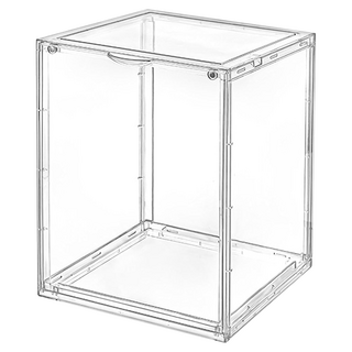 FAmILyLIFE 生活 潮玩全透明磁吸門展示盒 A-494, 透明, 1個