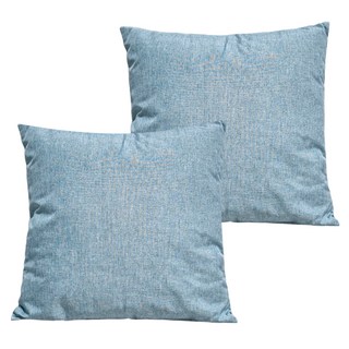 HONG JIN 宏晉 北歐風素色抱枕, 天藍色