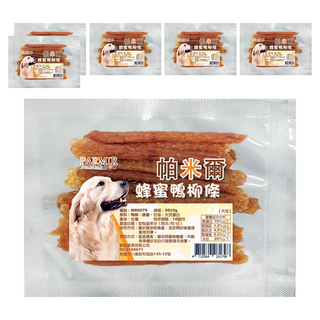 PARMIR 帕米爾 蜂蜜鴨柳條 犬用 新鮮鴨柳製成 低脂無鹽, 蜂蜜鴨柳, 50g, 6包