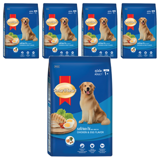 SmartHeart 慧心 成犬配方乾糧 維生素E和硒 鈣和磷, 雞肉 + 雞蛋, 3kg, 5袋