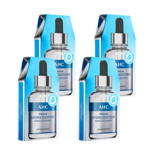 AHC 玻尿酸氨基酸保濕面膜, 5片, 4盒