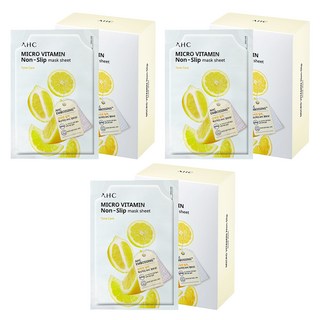 AHC 微米維他命緊緻面膜 33ml, 10片, 3盒