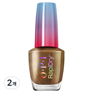 OPI 快乾指甲油, 2個, RD0019 FAST FOODIE, 9ml