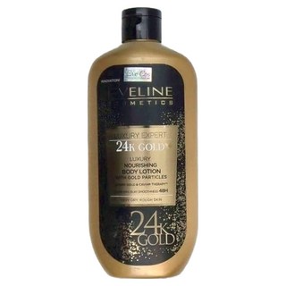 EVELINE 24K金箔魚子醬絲滑瑩亮滋養身體乳, 350ml, 1瓶