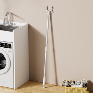 WE CHAMP 伸縮晾衣桿 Z0099, 白色