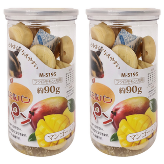 Canary 美麗果 蜜袋鼯果粒麵包 芒果 M-S195, 90g, 2罐