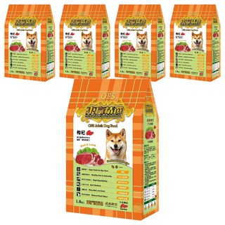 Oriental Fine Selection 東方精選 成犬狗食, 牛羊枸杞, 1.8kg, 5袋