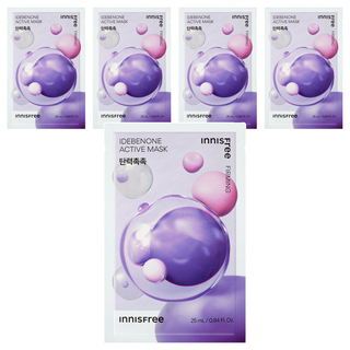 INNISFREE 台灣公司貨 高效活性面膜 艾地苯, 5包, 1片