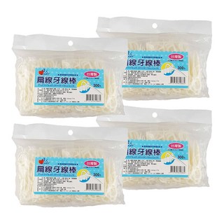 Lover 情人 扁線牙線棒, 300支, 4包