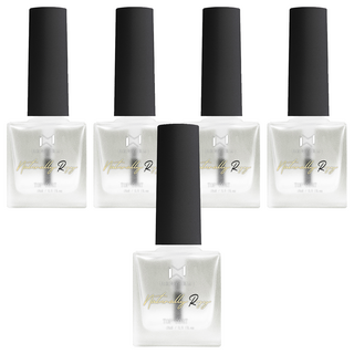 HANYIXUI 韓伊秀 強韌指尖鑽石護甲油 透明色, 5個, 15ml