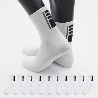 Izileg 男性長銷款中筒襪10雙組