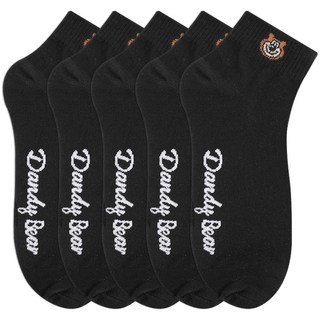 parkgoon 男士 Dandy Bear 短襪 5雙組