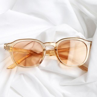 BEIMA 透明圓框抗UV太陽眼鏡 + 眼鏡收納盒 BB557