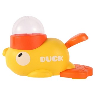 Redpuppy 狗狗鴨掌零食球, 1個, 黃色 + 橘色