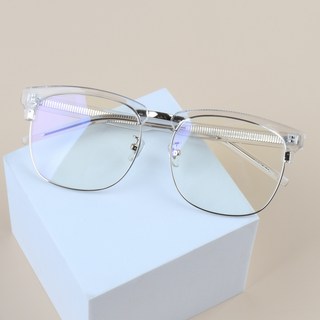 MELACME 大尺寸半框時尚眼鏡框