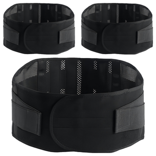 YORI CAR 優里 專業4根鋼板護腰帶, 3個