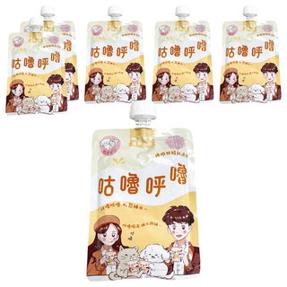 MaoMao Loved 寵愛毛毛 咕嚕呼嚕慢燉包, 雞湯 + 鱘龍魚湯, 6包, 156g