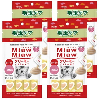 MIAWMIAW 妙喵肉泥, 8號 化毛, 60g, 4袋
