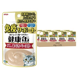 AiXiA 免疫力軟包1號, 鮪泥狀, 40g, 12包