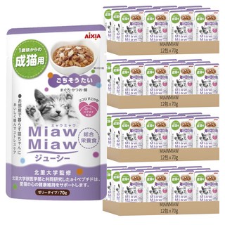 MIAWMIAW 妙喵主食軟包, 鯛魚, 70g, 48包