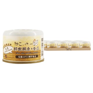 Neko 吶一口 全齡貓 機能主食罐, 鮪魚 + 南瓜, 60g, 24罐