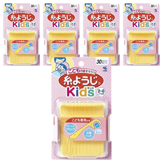 小林製藥 小孩的牙線 2-6歲, 30支, 5包