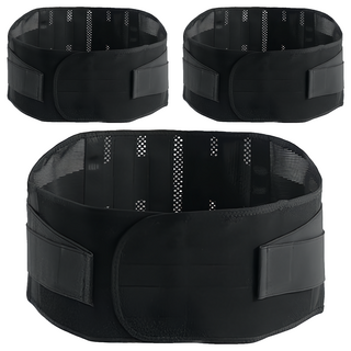 YORI CAR 優里 專業4根鋼板護腰帶, 3個