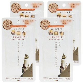 貓日和 鮮饗餐包, 起司雞肉, 40g, 4包