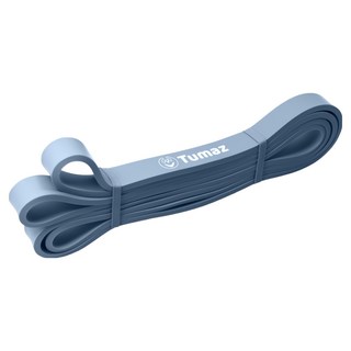 Tumaz 月熊 加厚防滑橡膠訓練彈力帶, 珍珠霧藍, 1條