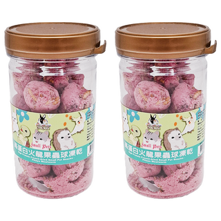 Pet Village 魔法村 高蛋白火龍果蟲球凍乾, 火龍果蟲, 35g, 2瓶