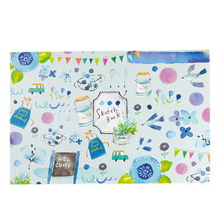 conifer 綠的事務 染渲森森 插畫系列繪圖本 8K 26x38cm 40張, 1本