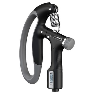 電子計數手腕鍛鍊器 防汗防滑 環保材質 舒適握感, 黑色, 1個