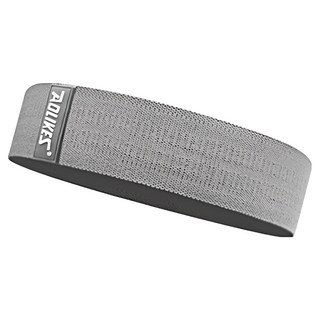 AOLIKES 奧力克斯 美臀深蹲阻力帶/彈力帶/拉伸帶/翹臀圈, 灰色, 1條