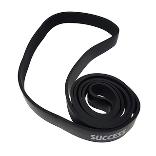 SUCCESS 成功 乳膠訓練拉力帶 專業用 拉力約18~40kg, 黑色, 1條